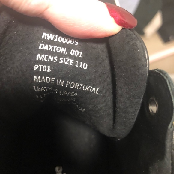 Robert Wayne leather high top sneakers running shoes size 11 - Picture 7 of 7